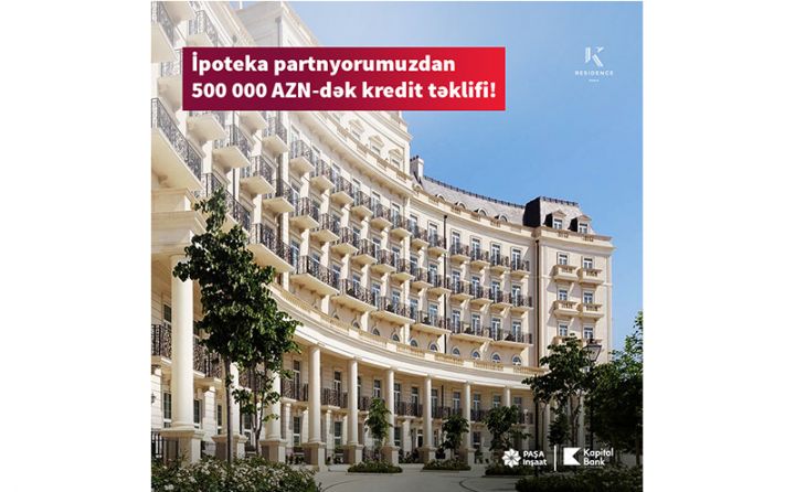 Kapital Bank illik 8%-dən başlayan sərfəli ipoteka krediti təklif edir