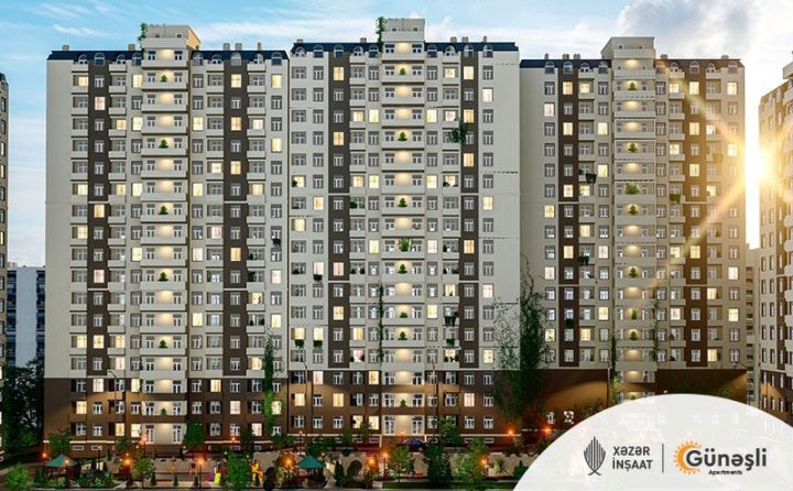 "Xəzər İnşaat"la dəniz mənzərəli mənzillərdə "Günəşli" günlərə qapı açın!