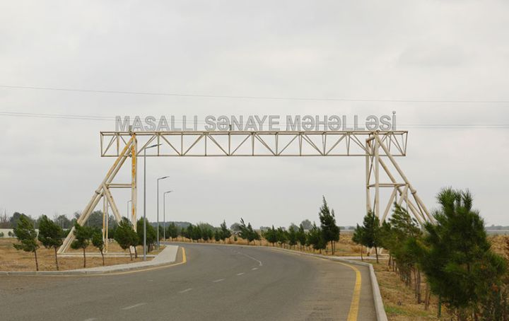 Masallı Sənaye Məhəlləsində indiyədək 14,4 milyon manatlıq məhsul istehsal edilib