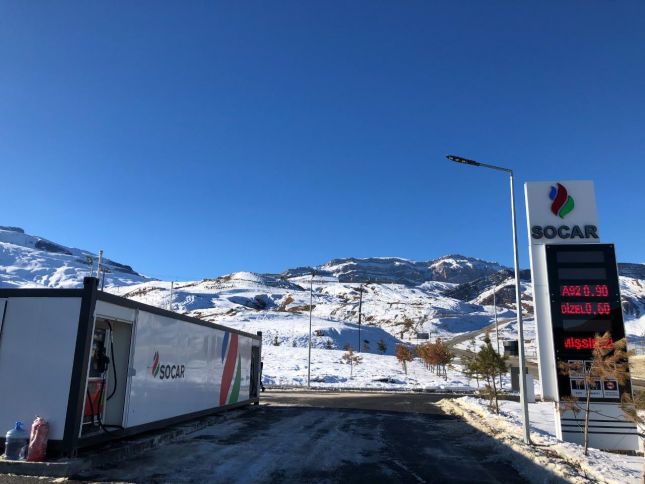 Azərbaycanda 1 600 metr yüksəklikdə yanacaqdoldurma məntəqəsi istifadəyə verildi
