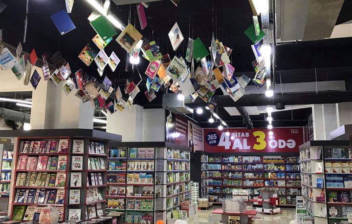 Bakıda böyük kitab mağazası açıldı – 365 GÜN “4 AL 3 ÖDƏ”