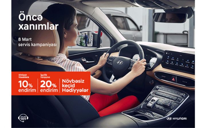 “Auto Azərbaycan” şirkəti yenə bu 8 martda da xanımları unutmadı!