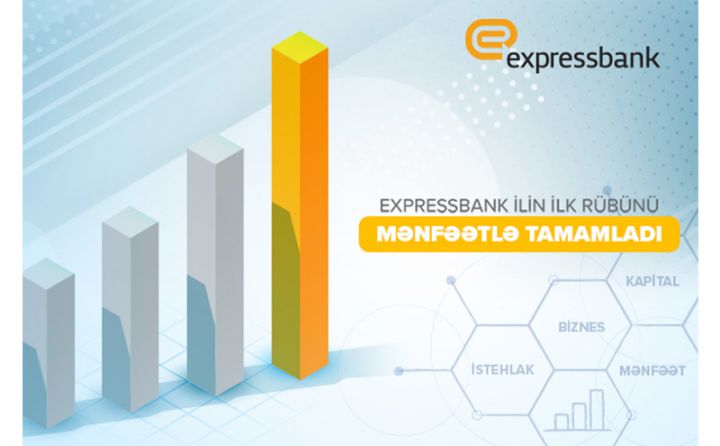 “Expressbank” ilin ilk rübünü mənfəətlə başa vurub - BANK MALİYYƏ VƏZİYYƏTİNİ AÇIQLADI