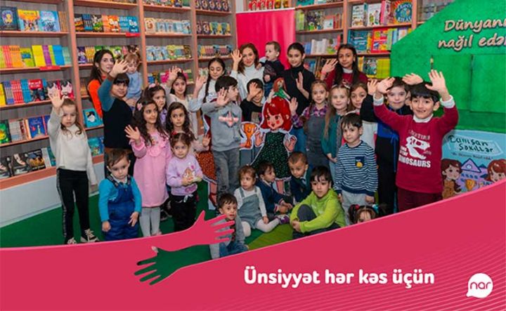 Eşitmə məhdudiyyətli uşaqlar üçün xüsusi tədbir keçirilib