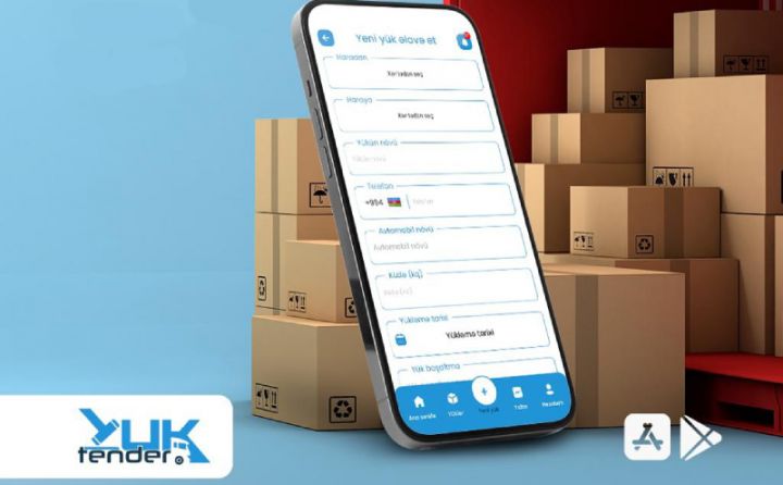 Yükdaşımada inqilab edən mobil tətbiq -  "YÜK TENDER"