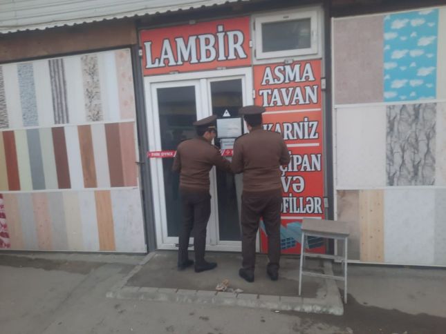 “Eurohome” tikinti materiallarının satışı mərkəzinin fəaliyyəti qismən dayandırıldı - VİDEO