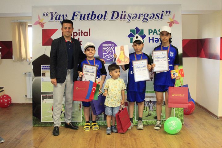Kapital Bank-ın dəstəyi ilə ənənəvi “Yay Futbol Düşərgəsi” keçirilir
