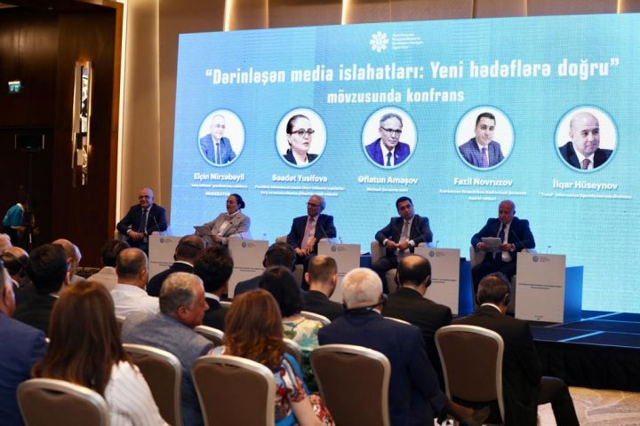 MEDİA-nın təşkilatçılığı ilə "Dərinləşən media islahatları: Yeni hədəflərə doğru” mövzusunda konfrans keçirilib