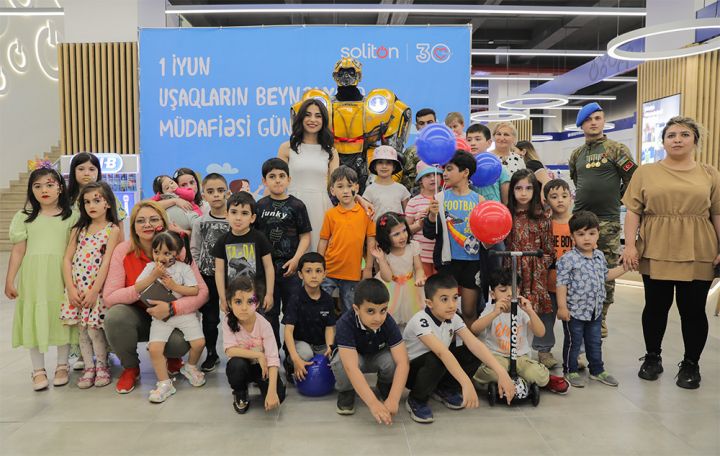 Soliton Mağazalar Şəbəkəsi şəhidlərin övladları üçün tədbir keçirib