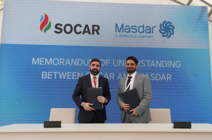 SOCAR və “Masdar” anlaşdı