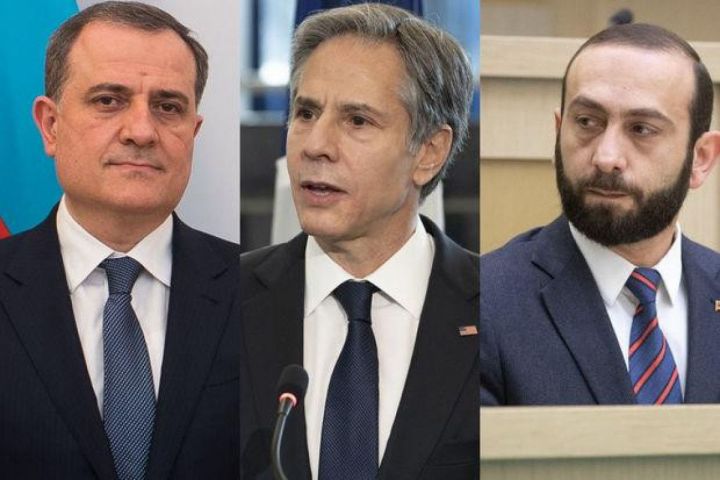 Ceyhun Bayramov Ermənistan XİN rəhbəri ilə görüşmək üçün Vaşinqtona gedib