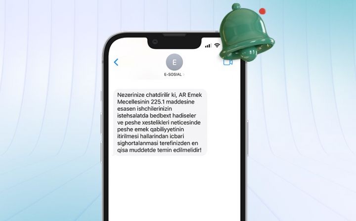 Sahibkarlara gələn bildiriş nə ilə bağlıdır?