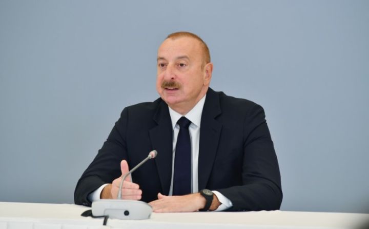 İlham Əliyev Forumda suallara ətraflı cavablar verib - TAM VERSİYA