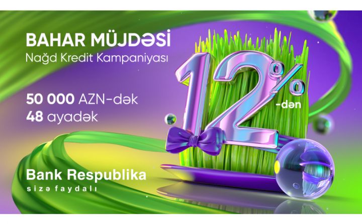 Bank Respublika nağd kredit faizlərini endirdi!