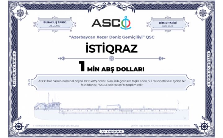 “ASCO istiqrazları”na sifarişlərin 90 faizə yaxını hüquqi şəxslər tərəfindən verilib