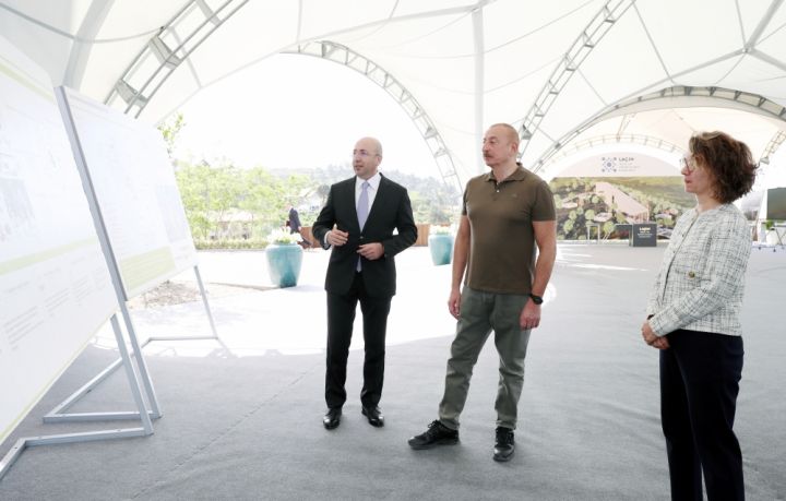 Laçın şəhərinin Baş planı  İsveçrə şirkətinin iştirakı ilə hazırlanıb - TƏQDİM OLUNDU