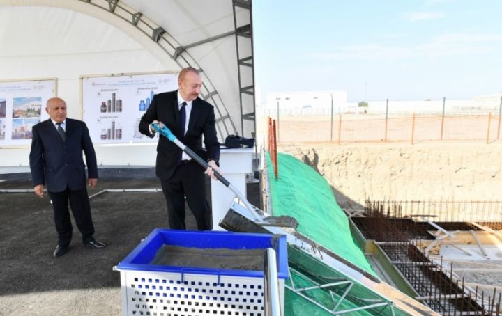 13,3 milyon manatlıq zavodun təməli qoyuldu