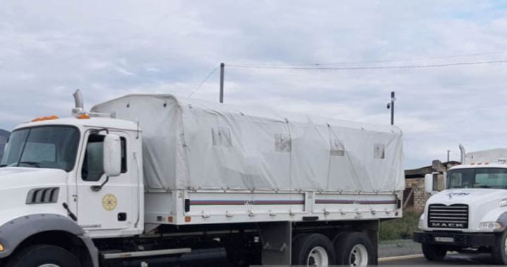 Növbəti humanitar yük və tibbi ləvazimatlar Xankəndiyə yola salınır