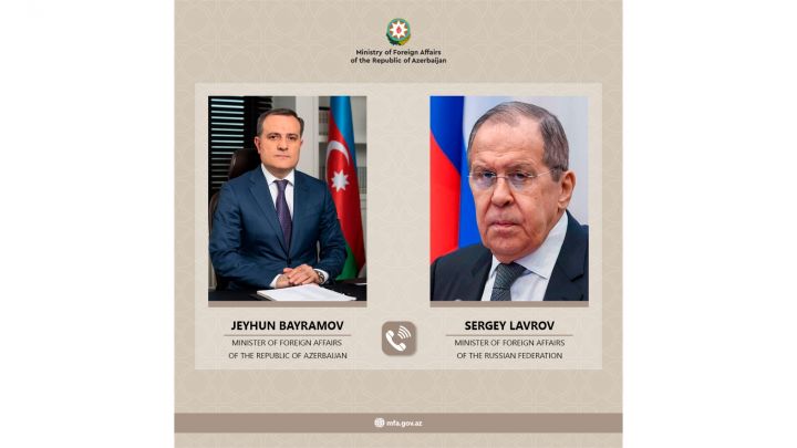 Lavrov Bayramova zəng etdi