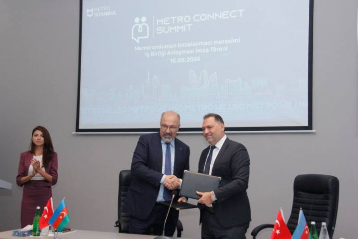 “Bakı Metropoliteni” və “Metro İstanbul” anlaşdı