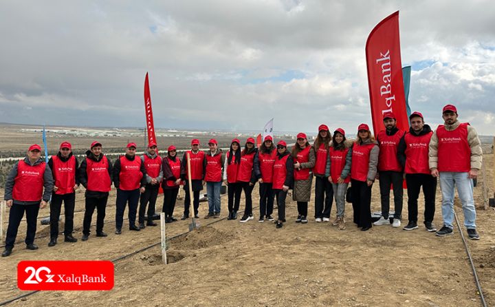 Xalq Bank ağacəkmə aksiyası təşkil etdi