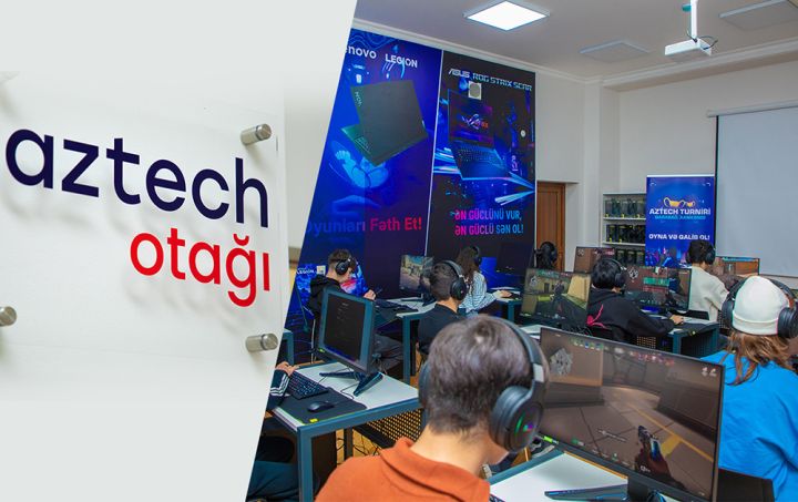 Qarabağ Universitetində “Aztech” otağı  qurulub və oyun turniri keçirilib