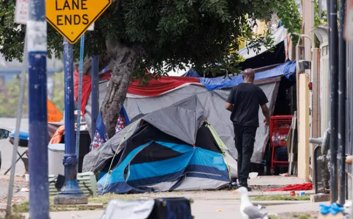 ABŞ-da evsizlərin sayı 2024-cü ildə 18 faiz artıb