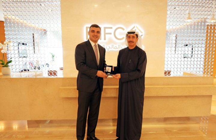 Taleh Kazımov  Dubay Beynəlxalq Maliyyə Mərkəzinin sədrilə görüşüb