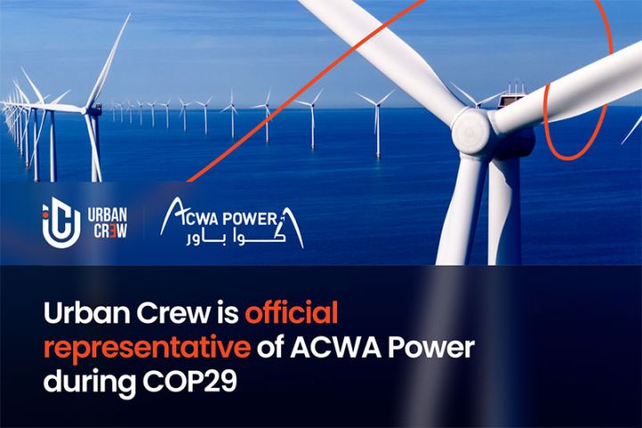 “URBAN CREW” şirkəti COP 29  ərəfəsində “ACWA Power” şirkətinin rəsmi nümayəndəsidir