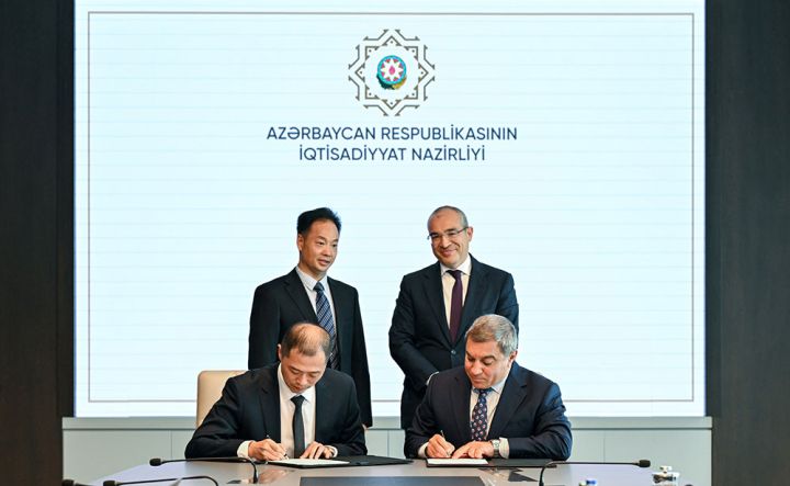 Azərbaycan holdinqi Çin şirkəti ilə anlaşdı - SƏNƏD İMZALANDI
