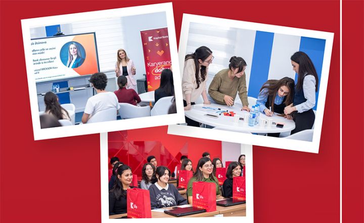 Tələbələr üçün “Emosional zəka” və “Karyeraya doğru yol” adlı təlimlər keçirilib