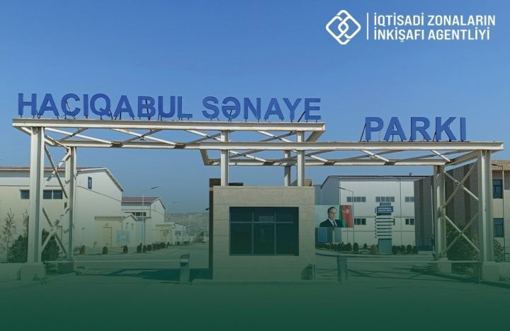 Hacıqabul Sənaye Parkında yeni şirkət