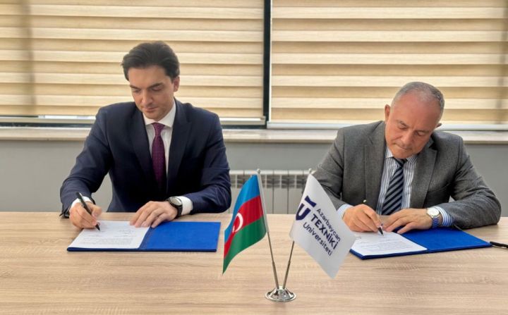 “Aqualink” şirkəti AzTU-da su və kimya mühəndislərinin yetişdirilməsinə dəstək verəcək