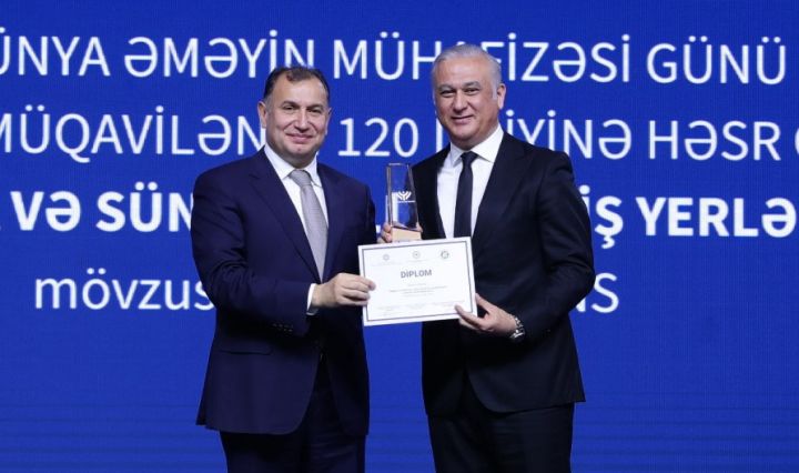 “Azərsun Holdinq” mükafata layiq görüldü