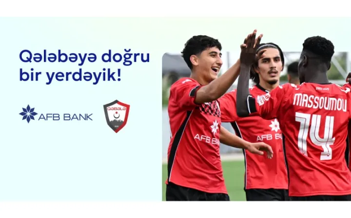 AFB Bank “Qəbələ” Futbol Klubu ilə yeni sponsorluq müqaviləsi imzalayıb