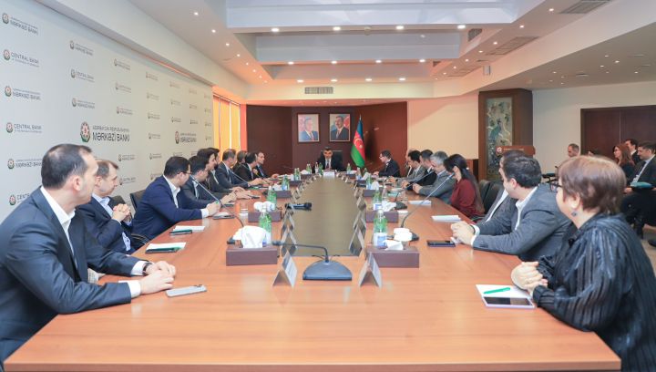 Mərkəzi Bankın sədri fintex şirkətlərilə görüşüb