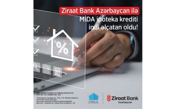 MİDA və Ziraat Bank Azərbaycan arasında əməkdaşlıq başladı!