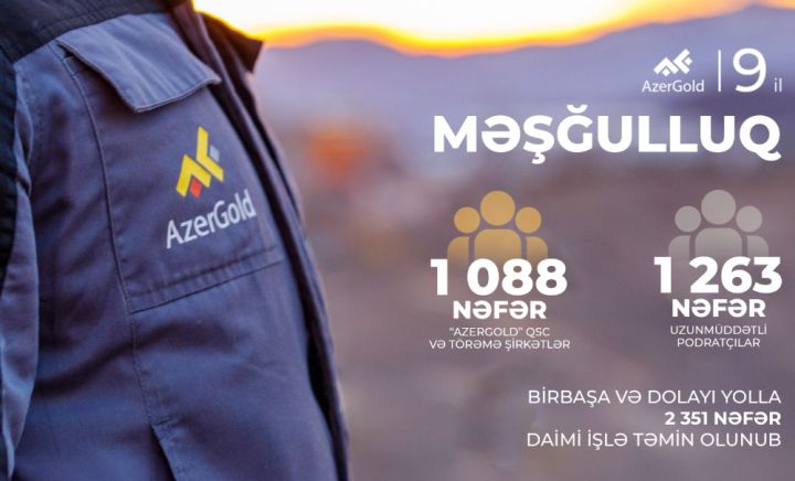 "AzerGold" QSC-nin fəaliyyətinin 9-cu ili tamam oldu