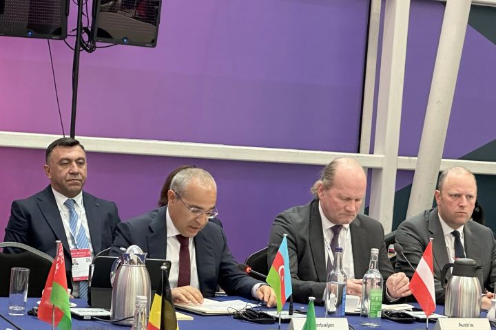 Mikayıl Cabbarov “Oliver Wyman Group” şirkətinin qlobal rəhbəri ilə görüşüb