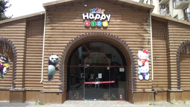 "Happy Kids" uşaq əyləncə mərkəzinin fəaliyyəti dayandırıldı
