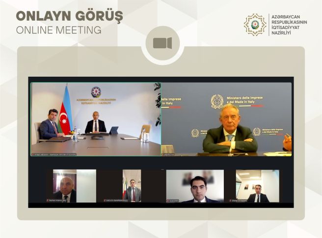 İtaliya ilə iqtisadi əməkdaşlığn genişləndirilməsi müzakirə olunub