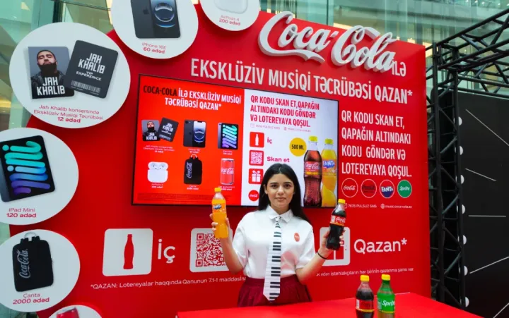 “Coca-Cola”nın musiqili yay kampaniyası başa çatıb