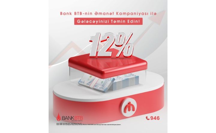 Bank “BTB” yüksək gəlirli “Əmanət kampaniyası”nı təqdim edir
