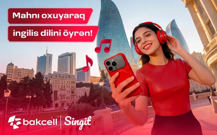 Bakcell ilə ingilis dilini “Singit” tətbiqində öyrən