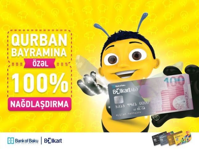 Bolkartlılara 100% nağdlaşdırma kampaniyası