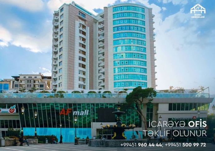 AF Biznes Mərkəzləri icarəyə ofislər təklif edir!