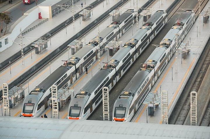 Bakı-Sumqayıt elektrik qatarı bir gün işləməyəcək