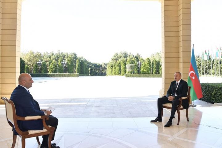 İlham Əliyev daha bir Türkiyə TV-sinə müsahibə verdi