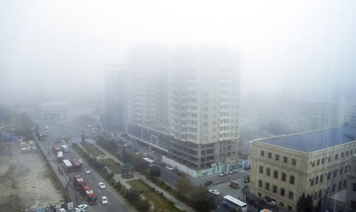 Bakıda müşahidə olunan dumanın səbəbi açıqlandı