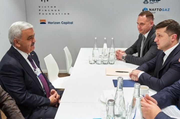 Vladimir Zelenski və SOCAR prezidenti yeni layihələri müzakirə ediblər - VİDEO